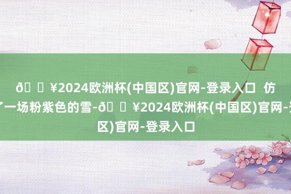 🔥2024欧洲杯(中国区)官网-登录入口  仿佛下起了一场粉紫色的雪-🔥2024欧洲杯(中国区)官网-登录入口